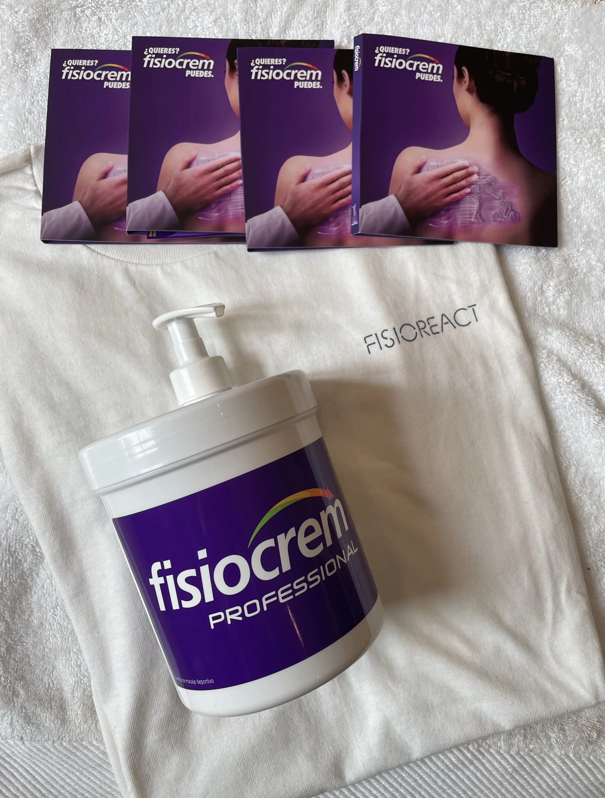 imagen fisiocrem y fisioreact